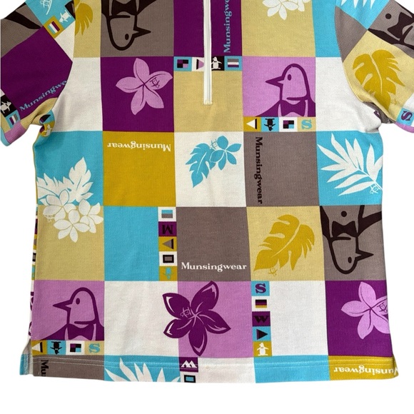 RARE VINTAGE Munsingwear Grand Slam Made in Japan Penguin Polo Shirt Size L - Picture 7 of 16